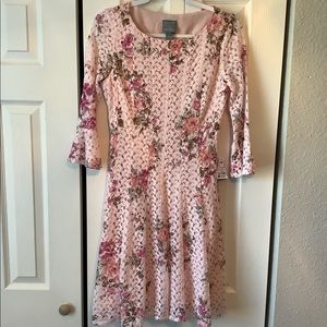 Pink Floral Dress